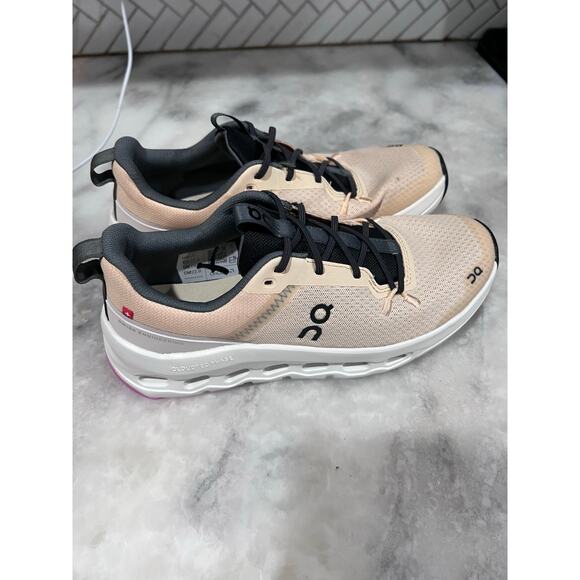 On Running Cloudswift Women’s Size 5 EU 37.5 Peach Black CloudTec Phase Shoes - Picture 5 of 13